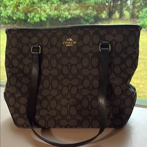 Coach grey Signature Tote - Picture 1 of 10